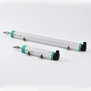 KTC-transductor de desplazamiento, sensor de posición lineal, potenciómetro lineal de 150mm, 5K, 10K, 5V, 10V, 4-20mA, juntas de extremo de varilla de 150mm - Product Image 5