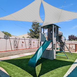 Toldo triangular de cobertura extra ancha con diseño modular para soluciones de sombra personalizadas - Product Image 5