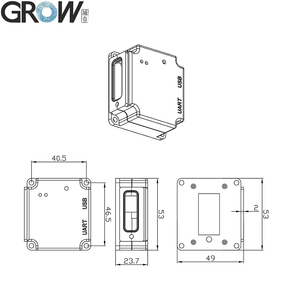 成长GM75高速全球曝光条形码扫描仪DC5V USB UART支持Qr代码条形码用于公交超市医院 - Product Image 6