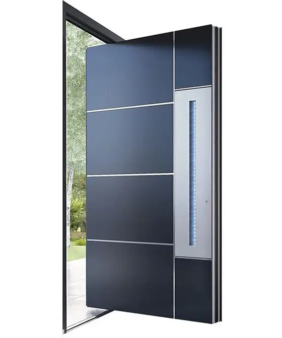 Seeyesdoor 2020 porte d'entrée de sécurité en aluminium au design moderne et populaire pour maison de villa