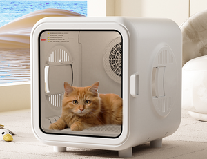 Automatic <strong>Pet</strong> Hair Dryer <strong>Box</strong> Speech Control Temperature Control Efficient for Cats and Small Dog Hair Protector - Product Image 3