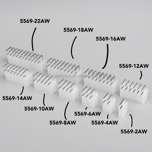 Molex 4.2mm Pitch 18 Pin başlık 5569-18AW PCB uygulaması için sağ açı serisi 5569 Series18pin - Product Image 6