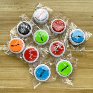 Özelleştirilebilir OEM tasarım baskı desen renkli 5.7*3 Cm klasik plastik Plastic oyuncak Yo Yo topu - Product Image 6