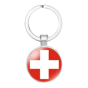 Custom <strong>Key</strong> Chain Metal Football National Badge Printing Various Shapes Football Team Commemorative Keychain for World Cup - Product Image 6