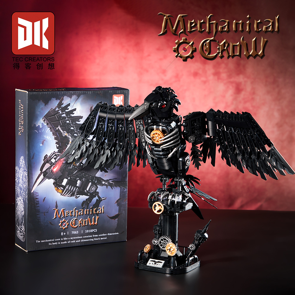 Deke 7063 mechanical crow 1018 particles-exquisite gift box