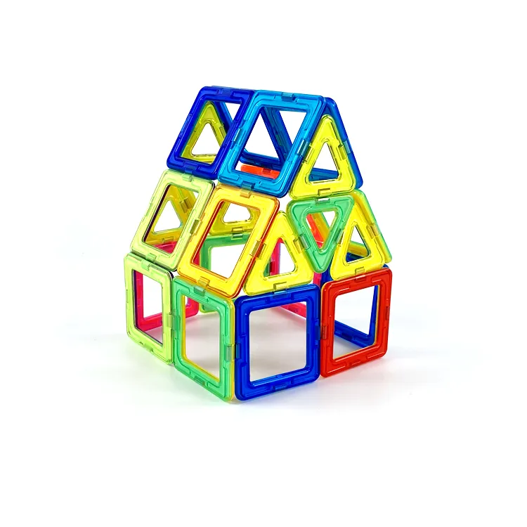 جديد لعبة ذكاء الاطفال المغناطيسي اللبنات التعليمية هندسة البناء مجموعة ألعاب للأطفال الذين تتراوح أعمارهم بين 3yr - 12yr