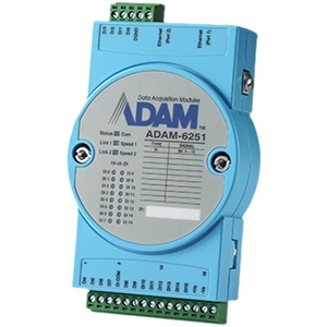 6路电阻温度模拟输入模块Ascll和Modbus协议兼容Adam-4015 - Product Image 5