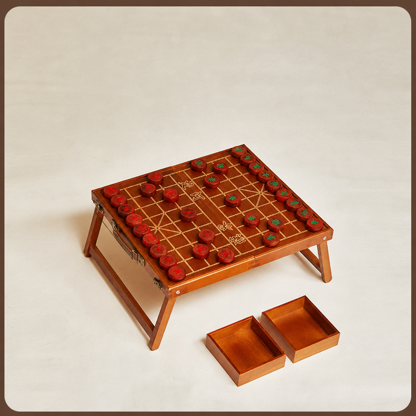 Échecs Poire Brun-Rouge