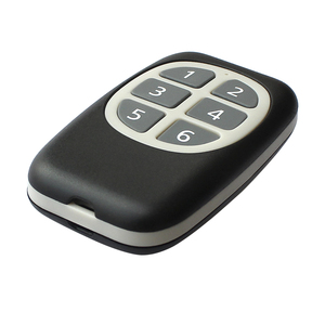 433,92 MHz Wireless 6 Tasten RF-Schlüssel anhänger für Pendelt ür Fernbedienung Duplikator für Gate-Zugangs kontrolle Fabrik preis - Product Image 2