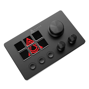 AJAZZ AKP03 Desk <strong>Controller</strong> Desktop Assistant Stream <strong>Controller</strong> 6 Macro Keys <strong>LCD</strong> Custom <strong>Keyboard</strong> for Desktop Productivity - Product Image 1