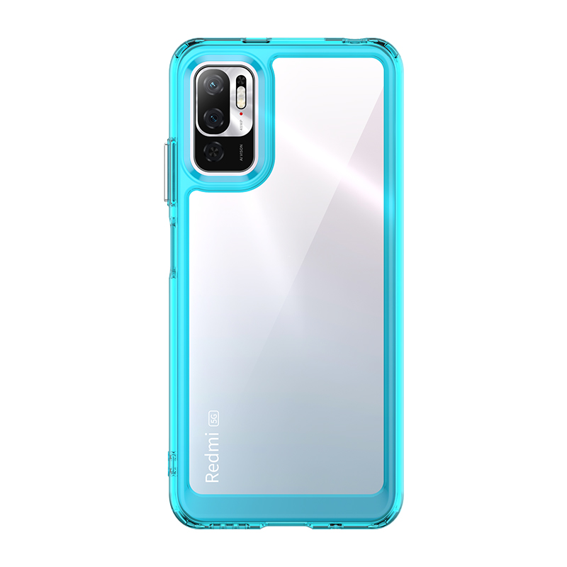 Transparent blue
