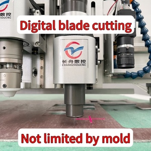 Clean Cutting Edge <strong>CNC</strong> Oscillating Knife Cutting Machine Flatbed Automatic Rubber Dieless Asbestos Gasket Cutting Machine - Product Image 3