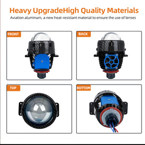 Sfida LD5 53Watts 6000K <span class=keywords><strong>bi</strong></span>-led chiếu đèn pha 3 inch ống kính máy chiếu cho xe hơi tự động Sương Mù Ánh sáng và đèn pha - Product Image 2