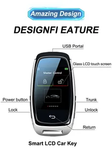 กุญแจรถยนต์อัจฉริยะสำหรับ BMW GPS เปิดใช้งานหน้าจอ LCD แบบไร้กุญแจได้รับการรับรองจาก MFI - Product Image 5