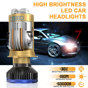 JHS新アップデートT8プロh4 LEDヘッドライトプロジェクターレンズ7000lmハイロービーム70w防水LEDカーヘッドライトユニバーサル用 - Product Image 5