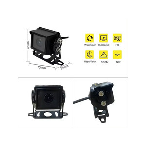Venta caliente AHD 1080P Mini Flota Cámara de respaldo de marcha atrás para vehículo para seguridad en el automóvil con función de vista nocturna Vista trasera frontal