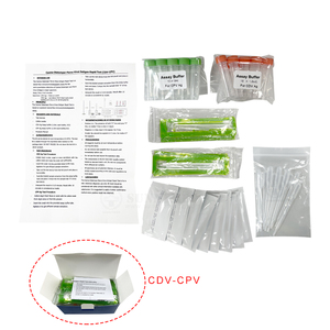 Sy-vgold CDV-CAV-CIV Combo Test veteriner kliniği hızlı test kiti Canine Distemper/Adeno/influcombo Combo testi - Product Image 5