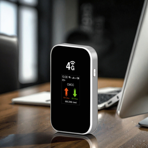 รูปแบบใหม่แบตเตอรี่3000มิลลิแอมป์ชั่วโมง3G 4G LTE เราเตอร์ซิมการ์ด300Mbps Cat4 4G LTE Wi-Fi ความถี่2.4G ฟังก์ชั่นไฟร์วอลล์ VPN ไร้สาย