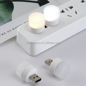 Миниатюрный USB-светильник, 5 в USB-разъем, светодиодная клавиатура, ночной Светильник для чтения книг, белый, теплый белый, маленький, круглый светодиодный светильник для чтения, освещение для ноутбука - Product Image 2