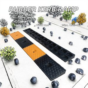 2025 lề đường dốc di động cao su nặng ngưỡng đoạn đường nối cho đường lái xe, tải dock, vỉa hè, xe hơi, xe tay ga, xe đạp, động cơ - Product Image 6