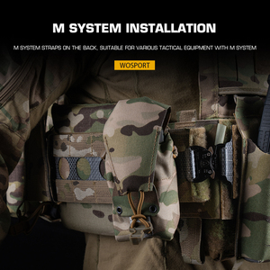 WOSPORT 2 Use Way Multi-functional <strong>Pouch</strong> MOLLE <strong>Pouch</strong> for Plate Carrier Chest Rigs Hunting Accessories - Product Image 4