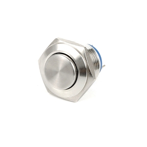 16mm Metal <strong>Push</strong> <strong>Button</strong> <strong>Switch</strong> Waterproof High Head <strong>Button</strong> Momentary <strong>Button</strong> <strong>Switch</strong> - Product Image 1
