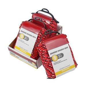 3/16 "* 100ft 100% PP kim cương bện dây thừng cho đa chức năng Kim Cương bện Polypropylene dây cắm trại dây - Product Image 2