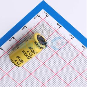 ตัวเก็บประจุอลูมิเนียมอิเล็กโทรไลติก NXH25V1000M10 * 20 1000UF 25V 1000uf25v 25v1000uf 20% samyoun nxh 10X20