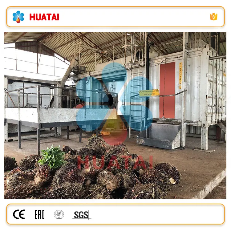 Palm Fruit Oil Press Mill Palm Oil Processing Plant with palm oil refinery and fractionation