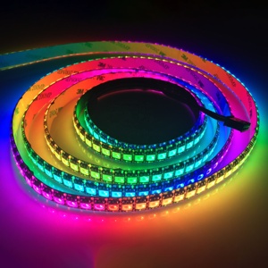 Striscia digitale a led APA102 Matrix 60/144Led indirizzabile Magic 5V 12V RGB led Pixel strip light - Product Image 4