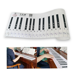 Versión profesional 88 teclado clave Piano dedo simulación práctica guía enseñanza ayuda nota gráfico para estudiante principiante - Product Image 2