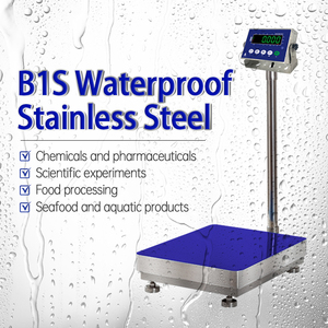 Sohe B1s 30*40Cm Nền Tảng Băng Ghế Dự Bị Vòng Thẳng Đứng Cực Thép Không Gỉ Không Thấm Nước Trọng Lượng Quy Mô 30Kg 60Kg 100Kg Nền Tảng Quy Mô - Product Image 5