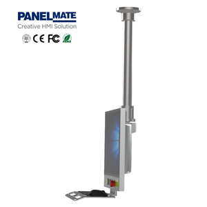 Panel frontal de 21,5 pulgadas IP65 Sistema de brazo de soporte Sin ventilador Industrial Todo en uno Computadoras Panel de control de pantalla táctil Pantalla de PC - Product Image 4