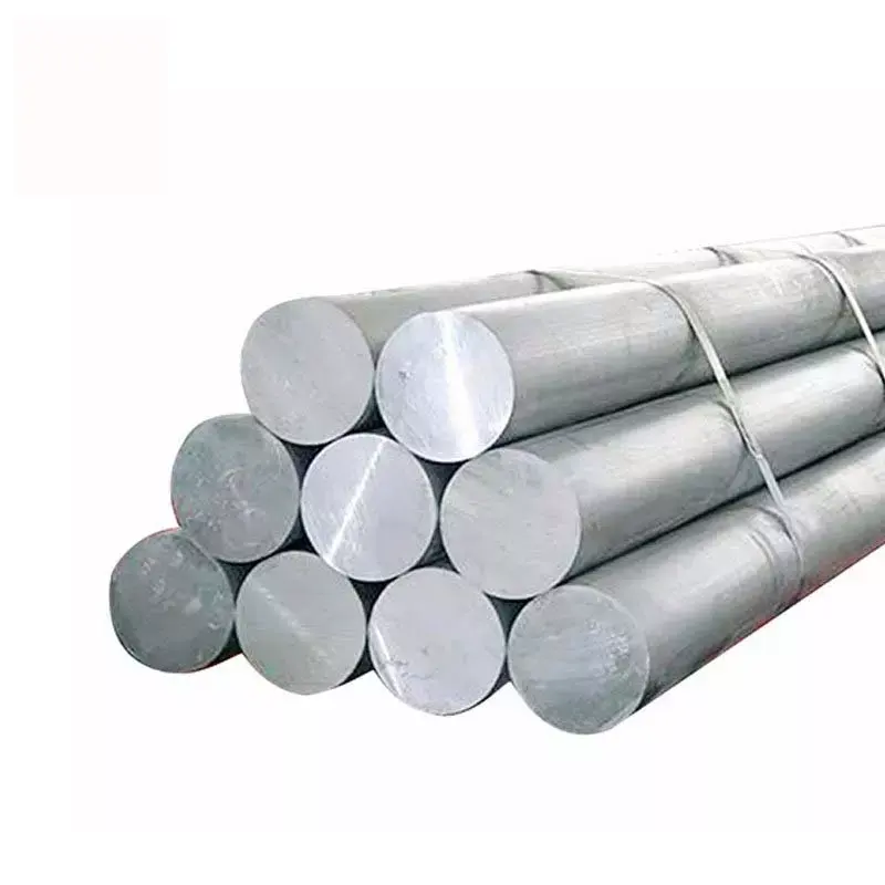Palanquilla de aluminio y lingote 6063 6061 Barra de aluminio Barra de aleación Barra redonda de aluminio En stock