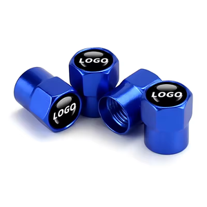 Customizable Auto <strong>Parts</strong> New Condition Colorful Metal Tire Valve Stem Covers Car Motorcycle Bike Wheel Rim Valve Caps Custom Logo - Product Image 4