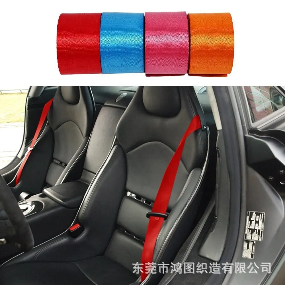 manufacturer custom 38mm 47mm 50mm car seatbelt strap webbing nylon seat belt webbing for Safety Belt
