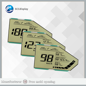 Hochleistungs-kunden spezifisches 7-Segment-LCD-Display HTN-positive Blends chutz module für neue Motorräder Modell SJXDGW027 Großhandel - Product Image 2