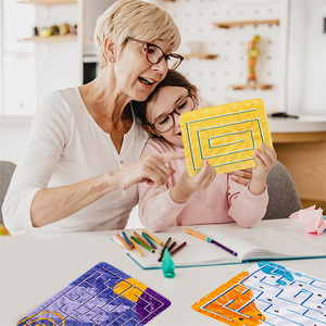 Cảm giác đá cẩm thạch Mê Cung thảm cho tự kỷ trẻ em chơi cảm giác đồ chơi căng thẳng cứu trợ đồ chơi đá cẩm thạch Mê Cung <span class=keywords><strong>Mat</strong></span> Thần Tài cảm giác xúc giác - Product Image 2