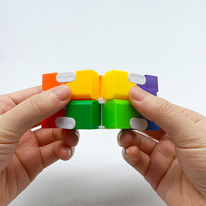 Vui Vẻ Vô Cực Ma Thuật <span class=keywords><strong>Cube</strong></span> Giải Nén Đồ Chơi Fidget Đồ Chơi Giảm Căng Thẳng Cho Trẻ Em Người Lớn - Product Image 4