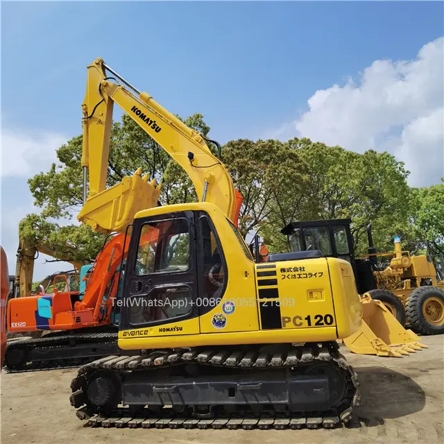 Excavadora de segunda mano Komatsu, Excavadora de Japón Importada de Japón, Precio Barato, Hermosa, Komatsu 120 128 138, 2, 2, 1, 2, 2, 130