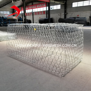 ASTM A975 Filipinas 3,05mm Caja de gaviones galvanizada Jaula de malla de alambre Precio competitivo de gaviones
