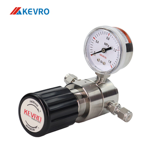 SS316 áp lực Bảng điều chỉnh NPT Ống phù hợp CO2 Xi lanh khí điều chỉnh với dòng điều chỉnh cho Helium <span class=keywords><strong>acetylene</strong></span> - Product Image 4