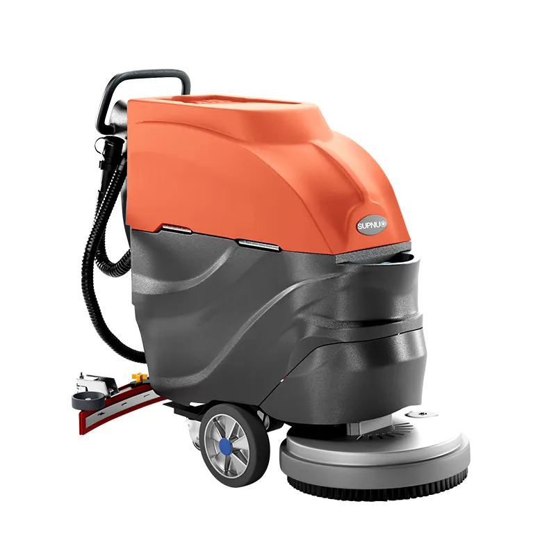 Equipo de limpieza de suelo con ruedas de goma, equipo de limpieza de suelo eléctrico, portátil, portátil