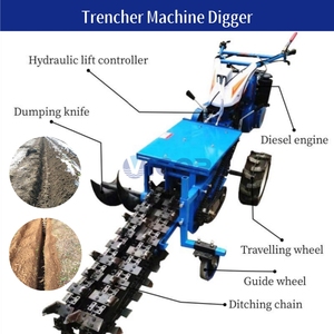חם למכור מכונת טרוק שרשרת הנדסה agrook 90 ס "מ עקר מכונת מתמר עמוקה לחפירה אדמה