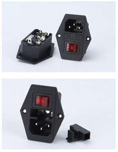ซ็อกเก็ต AC-01 16A 250V พร้อมฟิวส์และแผงซ็อกเก็ตไฟฟ้ากระแสสลับ - Product Image 2
