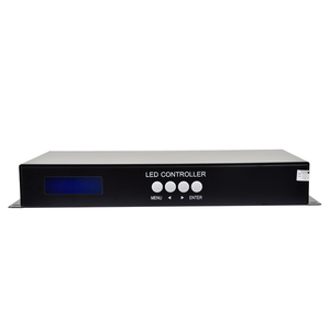 Programmabile 8192 Pixel Rgb Ha Condotto Il Regolatore 8 Porta di Uscita Dmx On-Line EN408W Led Sub Controller