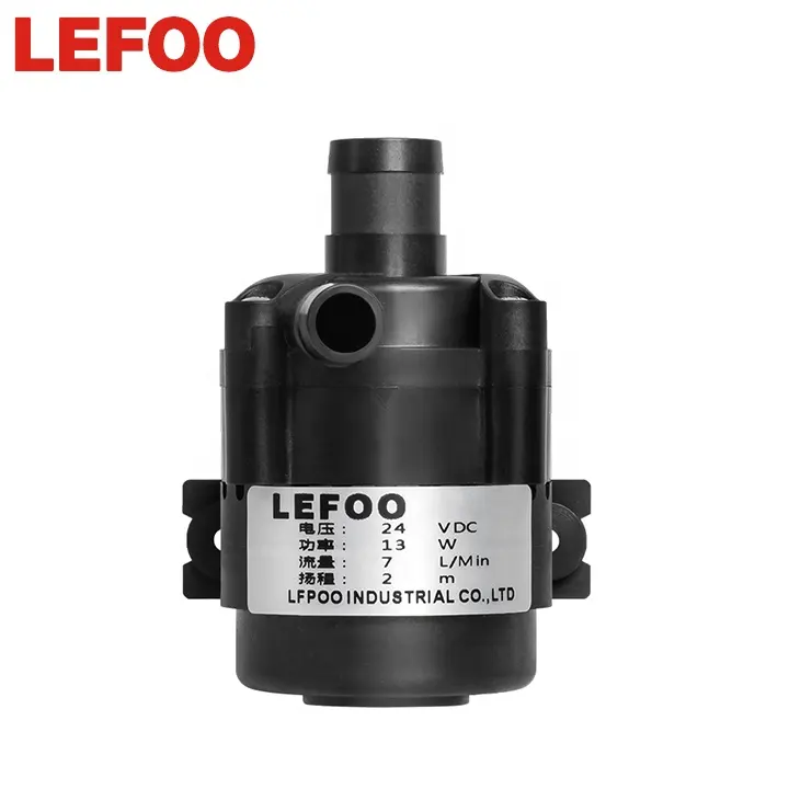 LEFOO mini 24v dc brushless petite pompe de circulation de refroidissement laser eau chaude 15mm pompe à eau submersible