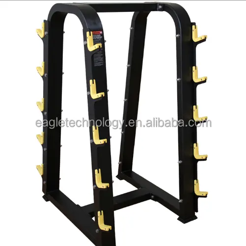 YG-1043 Yg Fitness Barbell Rack Standplaten Gewicht Fitness Apparatuur Best Verkopende Muur Mount Barbell Opbergrek