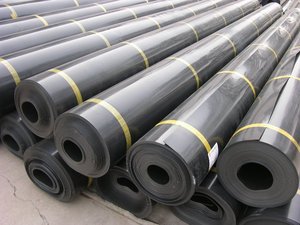 水槽用1mm滑らか<span class=keywords><strong>HDPE</strong></span>ジオメンブレン防水工場供給