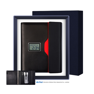 Regalo aziendale smart diary 10000mah power bank notebook con ricarica wireless - Product Image 2
